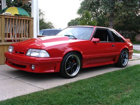This car was recently restored with the complete underside of the car painted in black. . 1988 to 1993 mustangs for sale